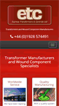 Mobile Screenshot of express-transformers.co.uk